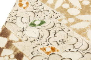 日本工芸会正会員 小倉淳史作　塩瀬九寸名古屋帯のサブ2画像