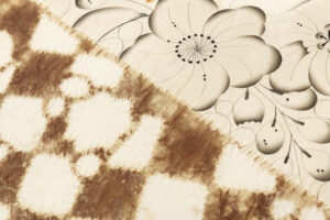 日本工芸会正会員 小倉淳史作　塩瀬九寸名古屋帯のサブ4画像