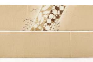 日本工芸会正会員 小倉淳史作　塩瀬九寸名古屋帯のサブ6画像