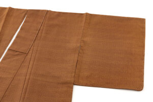 山下めゆ作　本場黄八丈 着物のサブ1画像