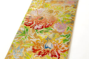 龍村平蔵製　袋帯　「松嶋牡丹錦」のサブ1画像