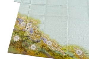 初代 久保田一竹作　訪問着セット（訪問着・長襦袢）のサブ3画像