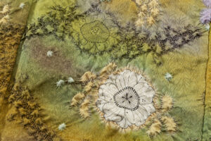 初代 久保田一竹作　訪問着セット（訪問着・長襦袢）のサブ5画像