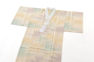 初代 久保田一竹作　訪問着セット（訪問着・長襦袢）のサブ9画像