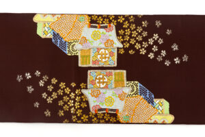 龍村平蔵製　袋帯　「花の里」のサブ5画像