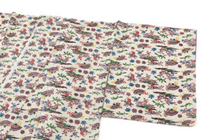 本紅型染 小紋のサブ1画像