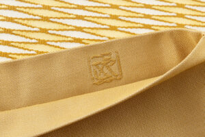 人間国宝 北村武資作　繧繝錦 袋帯　「魚々子縞（ななこじま）」のサブ5画像