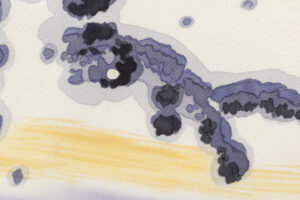 人間国宝 木村雨山作　本加賀友禅 塩瀬九寸名古屋帯のサブ3画像