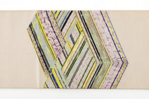 龍村光翔製（二代目 龍村平蔵）　袋帯　「縞蒔絵宝筐文」のサブ4画像