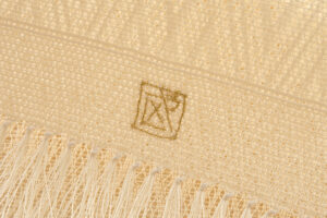 人間国宝 北村武資作　羅 八寸名古屋帯地　未仕立て品　「上代羅」のサブ5画像