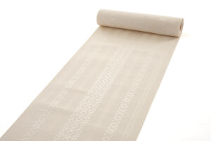 人間国宝 小川善三郎作　献上博多織 八寸名古屋帯地　未仕立て品のサブ1画像