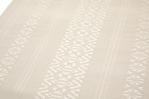 人間国宝 小川善三郎作　献上博多織 八寸名古屋帯地　未仕立て品のサブ2画像