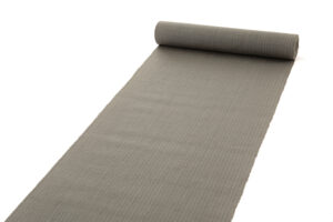 日本工芸会正会員 山岸幸一作　草木染 双紬 糸織 着尺　「蓬草染」　未仕立て品のサブ1画像