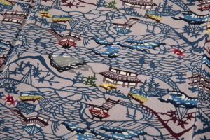 本紅型染 小紋のサブ5画像