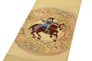 龍村平蔵製　袋帯　「ミナイ手騎馬文」のサブ1画像