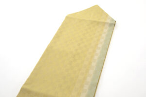 林郁作　変わり斜文織 九寸名古屋帯のサブ1画像