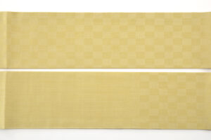 林郁作　変わり斜文織 九寸名古屋帯のサブ4画像