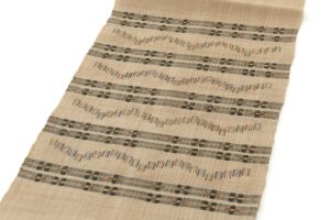 芭蕉布 花織 八寸名古屋帯のサブ1画像