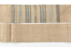 下里愛子作　宮古上布 九寸名古屋帯のサブ7画像