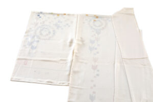 白木染匠製　京友禅 訪問着地　未仕立て品のサブ3画像