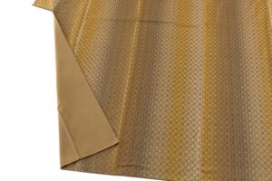 秋山眞和作　花織 紬訪問着のサブ3画像