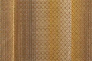 秋山眞和作　花織 紬訪問着のサブ4画像