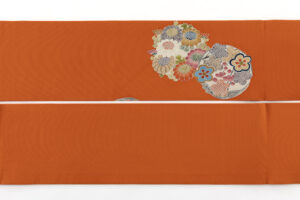熊谷好博子作　塩瀬九寸名古屋帯のサブ3画像