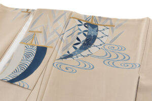 田畑喜八作　訪問着のサブ2画像