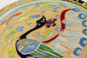 龍村光翔製（二代目 龍村平蔵）　袋帯　「波斯大鵬文」のサブ2画像