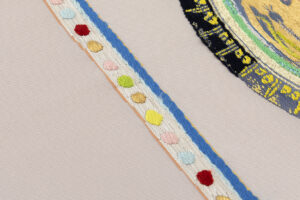 龍村光翔製（二代目 龍村平蔵）　袋帯　「波斯大鵬文」のサブ5画像