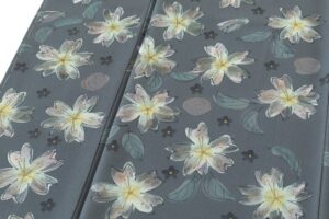 山本由季作　型絵染 訪問着のサブ5画像