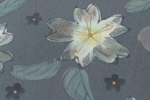 山本由季作　型絵染 訪問着のサブ6画像