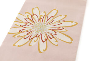 人間国宝 細見華岳作　森口華弘意匠　綴織 袋帯のサブ1画像