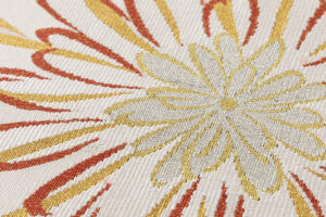 人間国宝 細見華岳作　森口華弘意匠　綴織 袋帯のサブ3画像