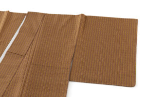 山下八百子作　本場黄八丈 着物のサブ1画像