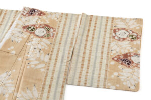 日本工芸会正会員 小倉建亮作　紬訪問着のサブ1画像