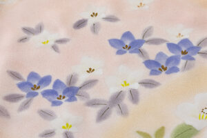 に志山染匠製　無線友禅 訪問着地　未仕立て品のサブ9画像