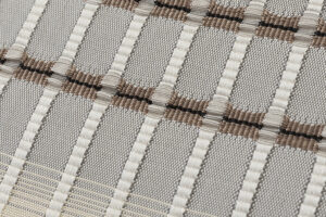 藤山千春作　九寸名古屋帯地　「吉野間道」　未仕立て品のサブ4画像