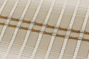 藤山千春作　九寸名古屋帯地　「吉野間道」　未仕立て品のサブ5画像