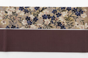 浦野理一作　縮緬九寸名古屋帯のサブ5画像