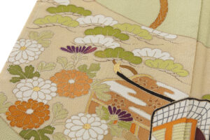 志ま亀製　色留袖のサブ5画像