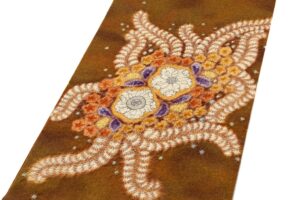 初代 久保田一竹作　袋帯　「瑞苑」のサブ1画像