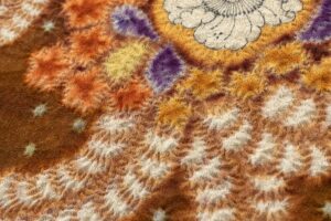 初代 久保田一竹作　袋帯　「瑞苑」のサブ3画像