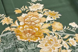 千總製　色留袖地　未仕立て品のサブ6画像