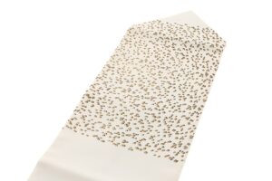 人間国宝 福田喜重作　塩瀬九寸名古屋帯のサブ1画像