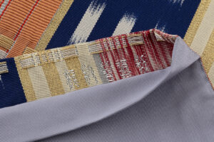 龍村晋製　袋帯　「絣手甲比丹間道」のサブ6画像