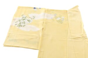 に志山染匠製　無線友禅 訪問着地　未仕立て品のサブ3画像