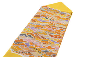 伊砂正幸作　型絵染 九寸名古屋帯のサブ1画像