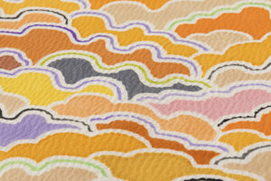 伊砂正幸作　型絵染 九寸名古屋帯のサブ3画像