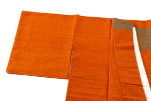 国画会会員 原田麻耶作　めがね織 紬訪問着のサブ3画像